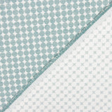 Lona Jacquard Dots Verde Água - Ribes y Casals