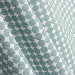 Lona Jacquard Dots Verde Água - Ribes y Casals
