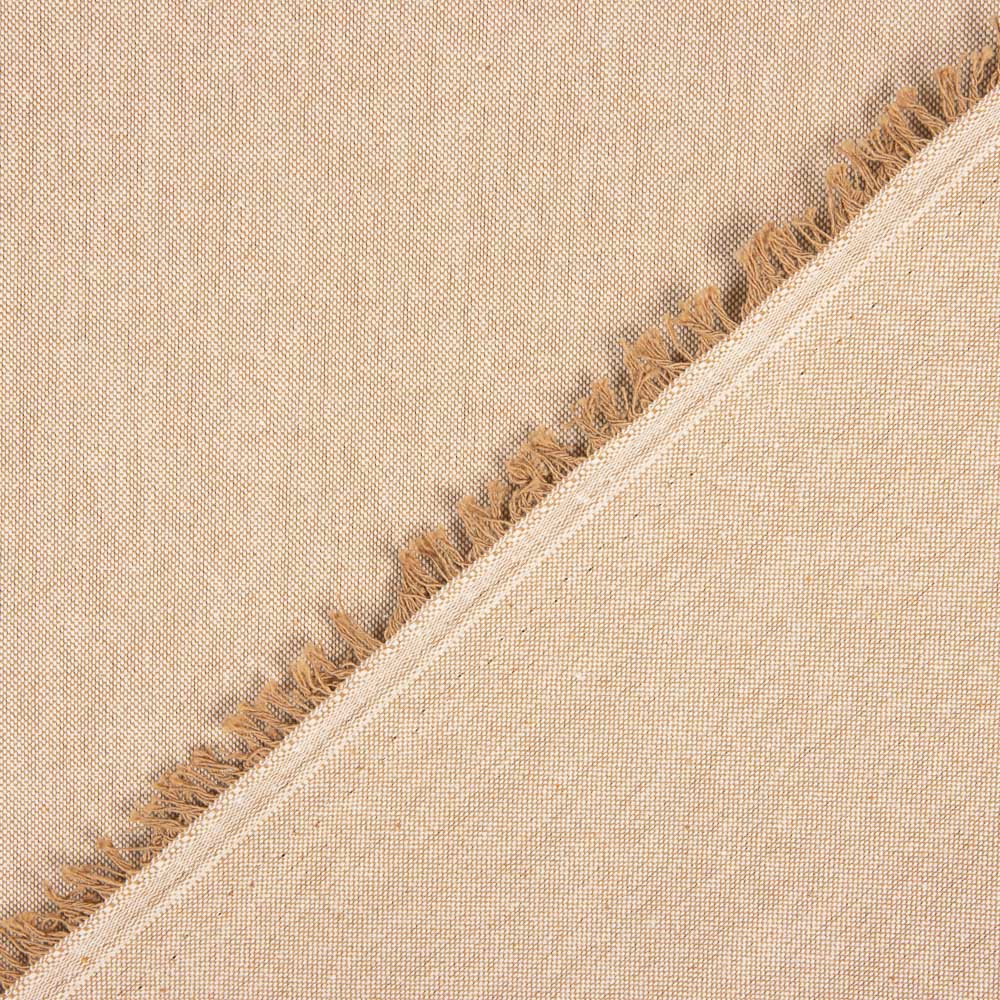 Loneta Rústica Lisa Camel - Ribes y Casals