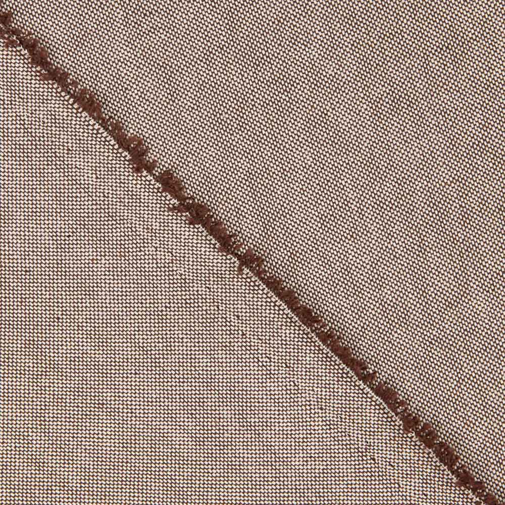 Loneta Rústica Lisa Marrom - Ribes y Casals