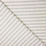 Loneta Rústica Listras Mini Verde Água - Ribes y Casals