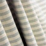 Loneta Rústica Listras Mini Verde Água - Ribes y Casals