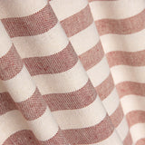 Loneta Rústica Listras Maxi Rubi - Ribes y Casals