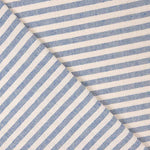 Loneta Rústica Listras Mini Azul - Ribes y Casals