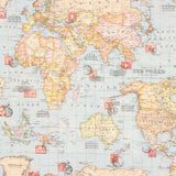 Loneta Mapamundi Sellos - Ribes y Casals