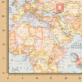 Loneta Mapamundi Sellos - Ribes y Casals