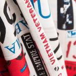 Retal Loneta Matrículas USA 140x280 cm - Ribes y Casals