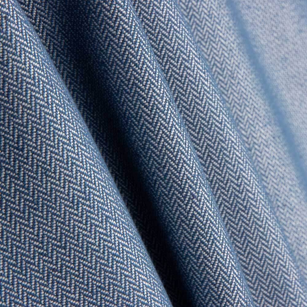 Lona Espinha de Peixe Mini Azul - Ribes y Casals