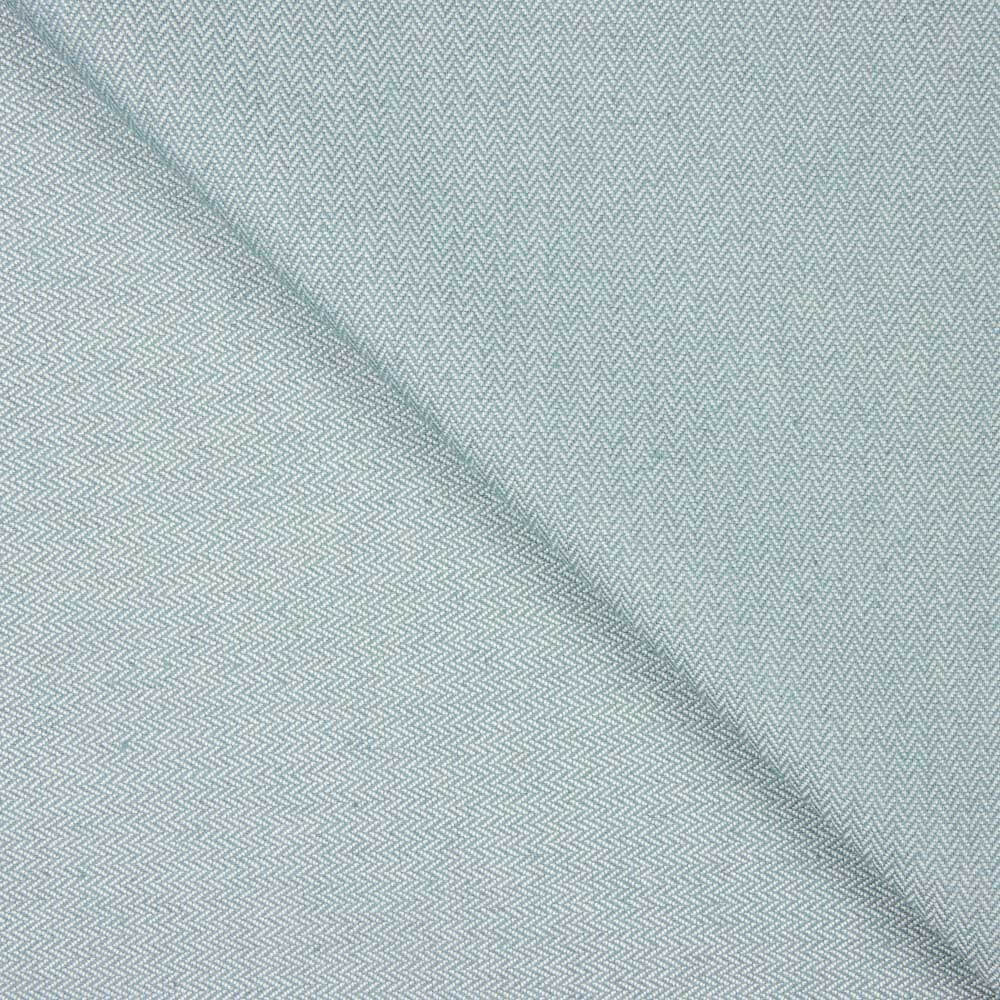 Lona Espinha de Peixe Mini Verde Água - Ribes y Casals