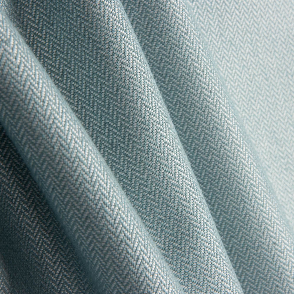 Lona Espinha de Peixe Mini Verde Água - Ribes y Casals