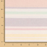 Lona Multistripes Pastel - Ribes y Casals