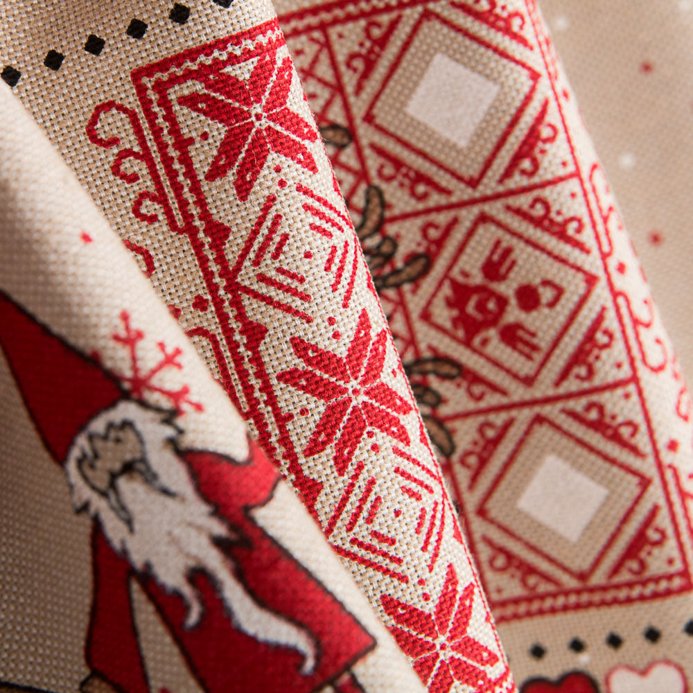Lona Natal Deco Santa - Ribes y Casals