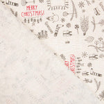Loneta Natal Merry Christmas Lurex - Ribes y Casals