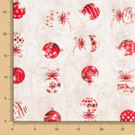 Loneta Natal Mini Bolas - Ribes y Casals