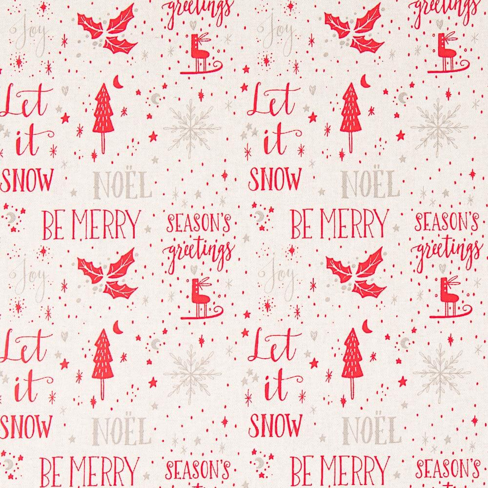 Loneta Natal Remendos - Ribes y Casals