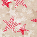 Loneta Natal Rústica Estrelas - Ribes y Casals