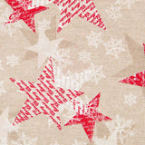 Loneta Natal Rústica Estrelas - Ribes y Casals