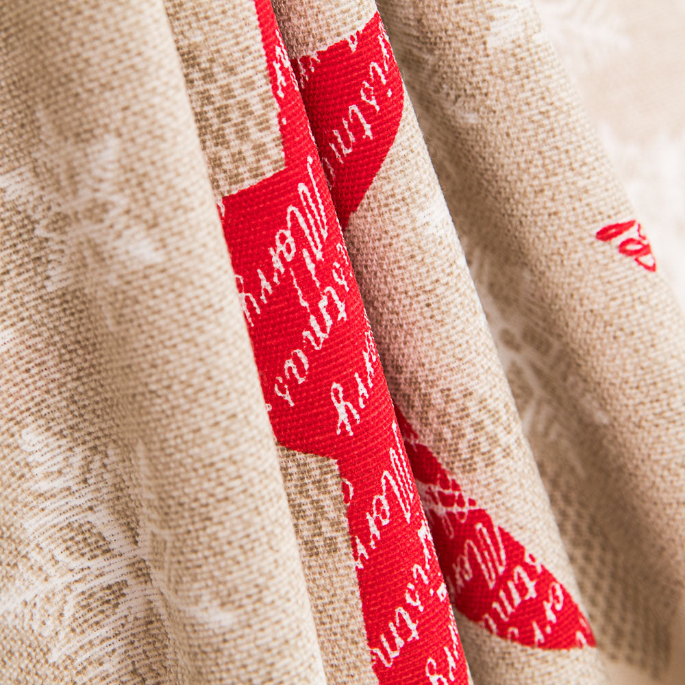 Loneta Natal Rústica Estrelas - Ribes y Casals