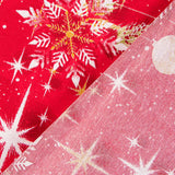 Loneta Natal Vermelho Estrelas - Ribes y Casals