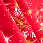 Loneta Natal Vermelho Estrelas - Ribes y Casals