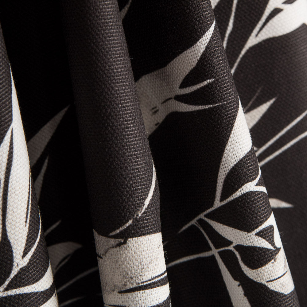 Loneta Plantas Fundo Preto - Ribes y Casals