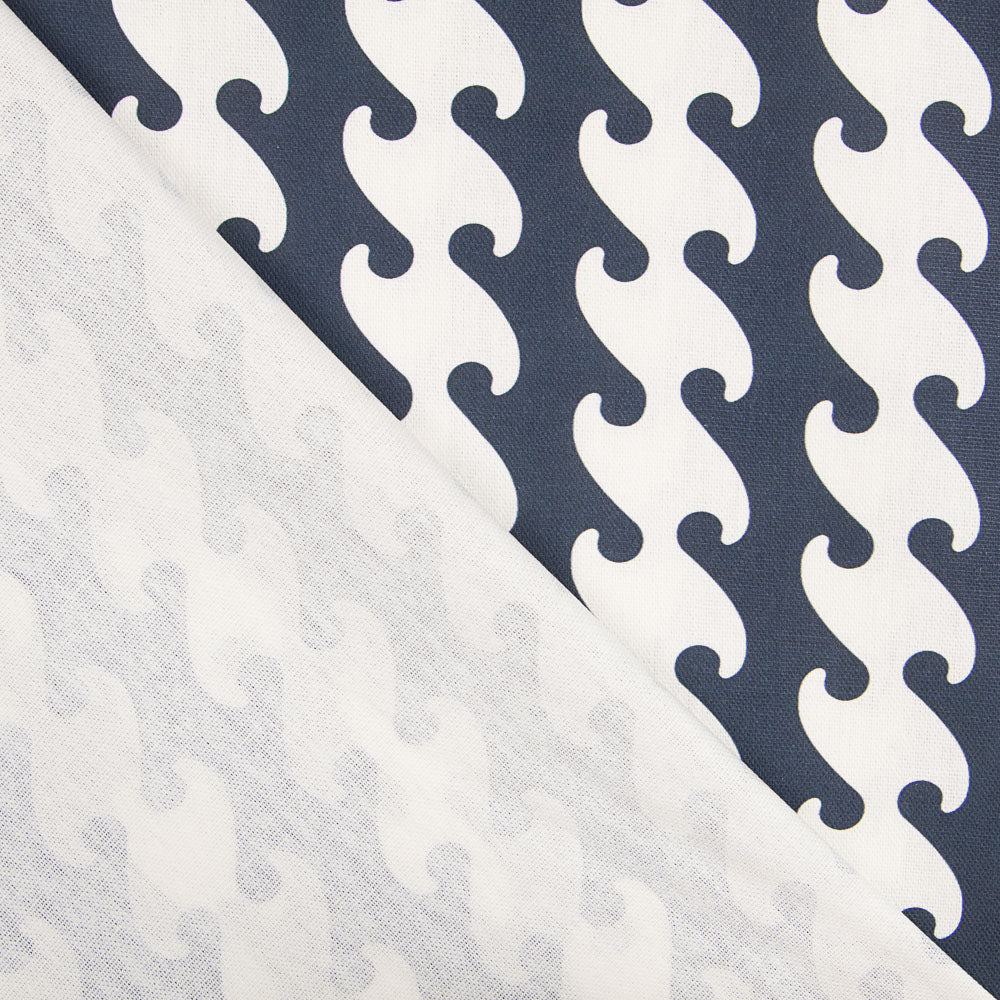 Loneta Ondas Azul-Marinho - Ribes y Casals