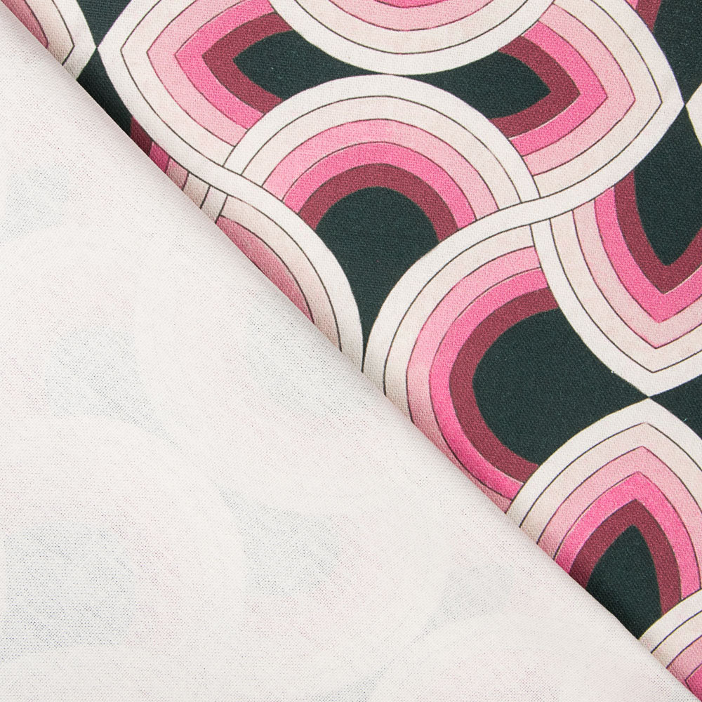 Loneta Ondas Fucsia - Ribes y Casals