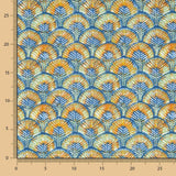 Loneta Algodão Penas Índigo Índigo - Ribes y Casals