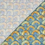 Loneta Algodão Penas Índigo Índigo - Ribes y Casals