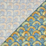 Loneta Algodão Penas Índigo Índigo - Ribes y Casals