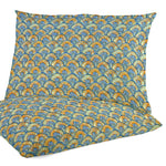 Loneta Algodão Penas Índigo Índigo - Ribes y Casals