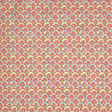 Loneta Algodão Penas Morango - Ribes y Casals