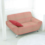 Loneta Algodão Penas Morango - Ribes y Casals