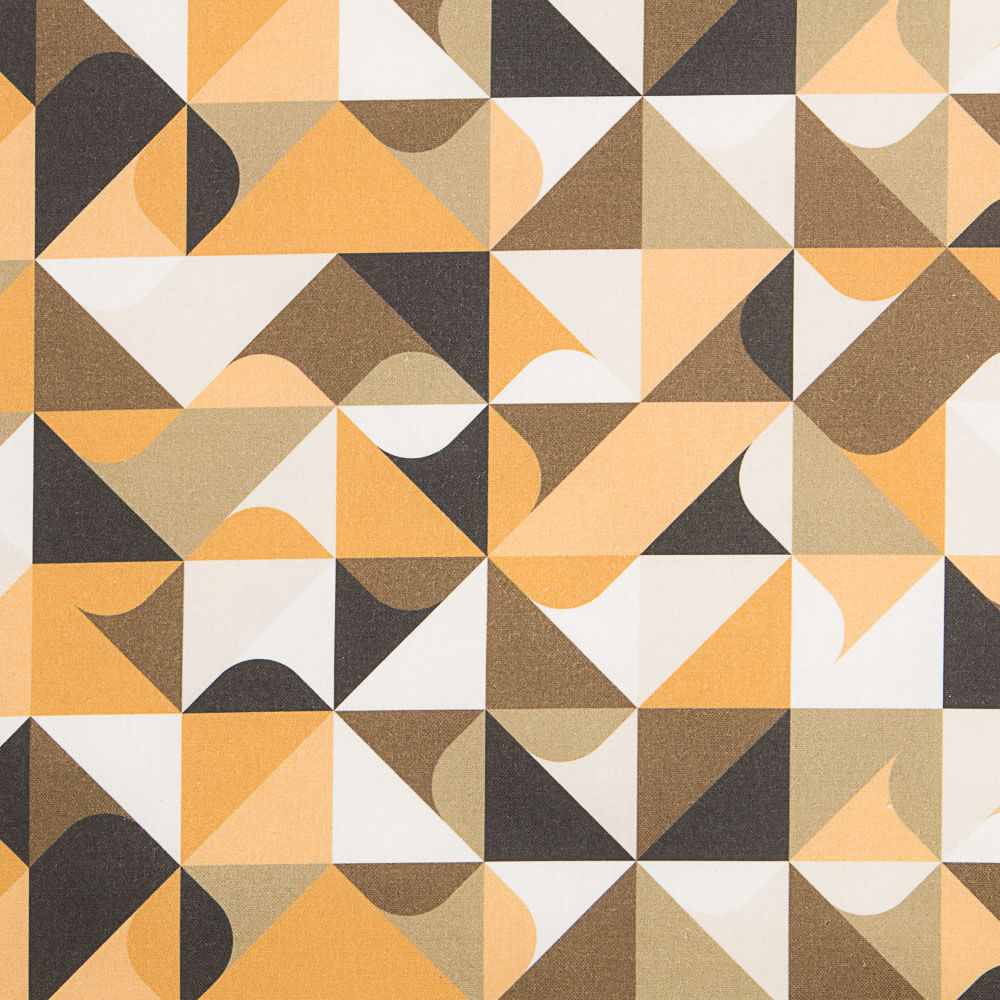 Loneta Panamá Geo Ocre - Ribes y Casals