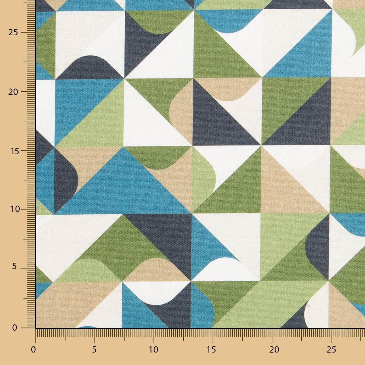 Loneta Panamá Geo Verde - Ribes y Casals