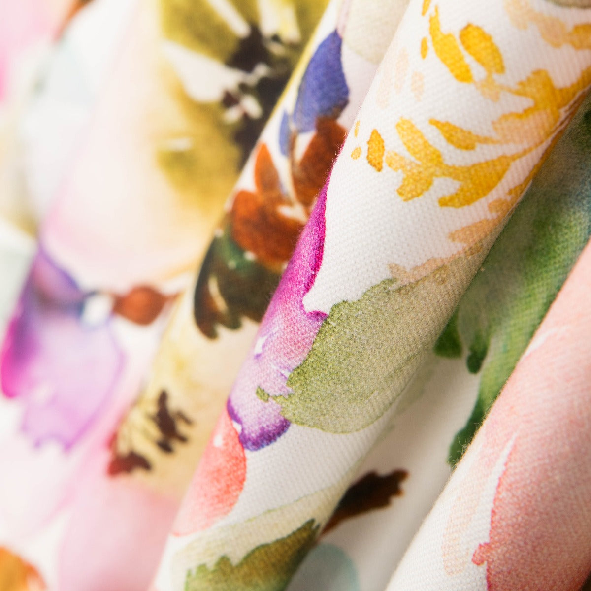 Loneta Panamá Explosão Flor Fúcsia - Ribes y Casals