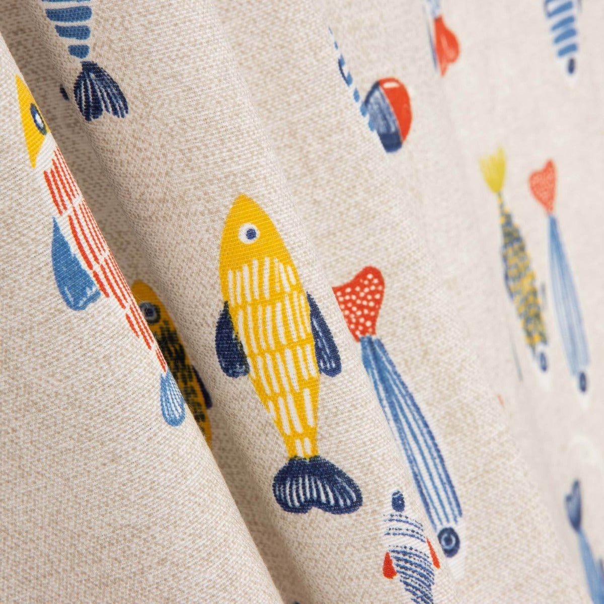 Loneta Estampada Peixinhos Tropicais - Ribes y Casals