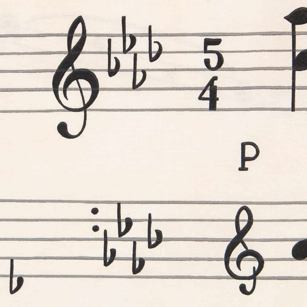 Loneta Pentagrama Musical - Ribes y Casals