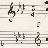 Loneta Pentagrama Musical - Ribes y Casals