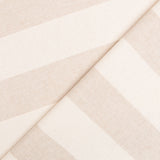 Loneta Rústica Rayas Beige - Ribes y Casals