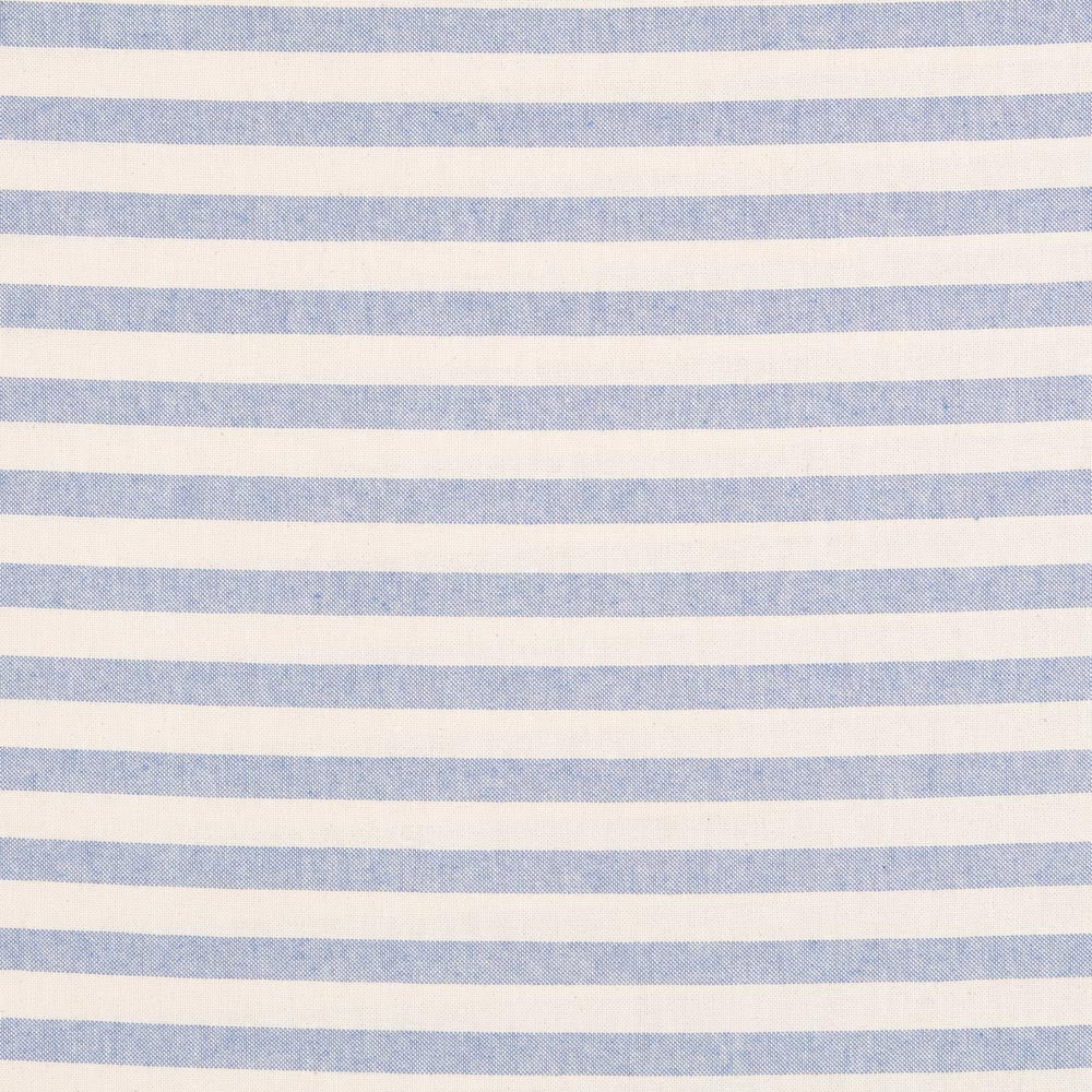 Loneta Rústica Rayas Fina Azul - Ribes y Casals