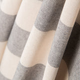 Loneta Rústica Rayas Gris - Ribes y Casals