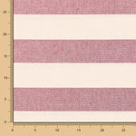 Loneta Listrada Rústica Maxi  Ruby - Ribes y Casals