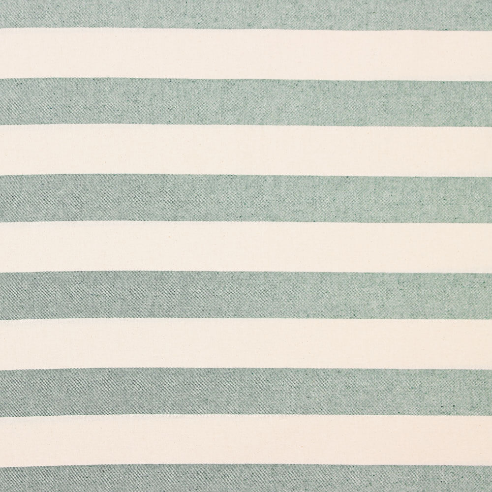 Loneta Listrada Rústica Maxi  Verde Garrafa - Ribes y Casals