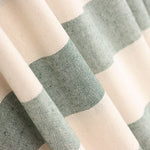 Loneta Listrada Rústica Maxi  Verde Garrafa - Ribes y Casals