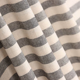 Loneta Listrada Rústica Media  Preta - Ribes y Casals