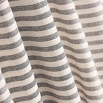 Loneta Listrada Rústica Mini  Preta - Ribes y Casals