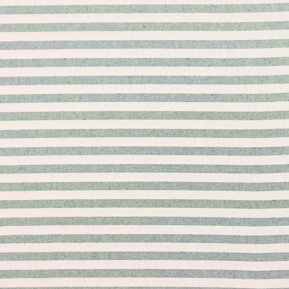 Loneta Listrada Rústica Média Verde Garrafa - Ribes y Casals