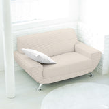 Estofamento Lona Mini Listra Bege - Ribes y Casals