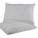 Estofamento Lona Mini Listra Azul - Ribes y Casals